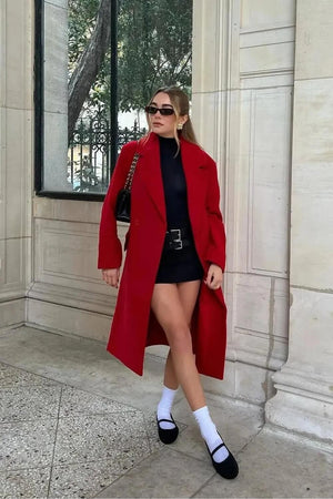 Longline Coat – Delphine - Bellux