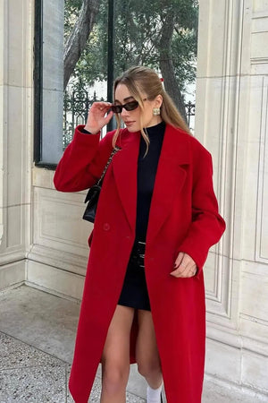 Longline Coat – Delphine - Bellux