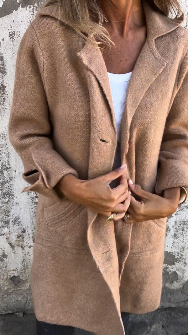 Longline Coat Tailored Fit – Rosella - Khaki - Bellux