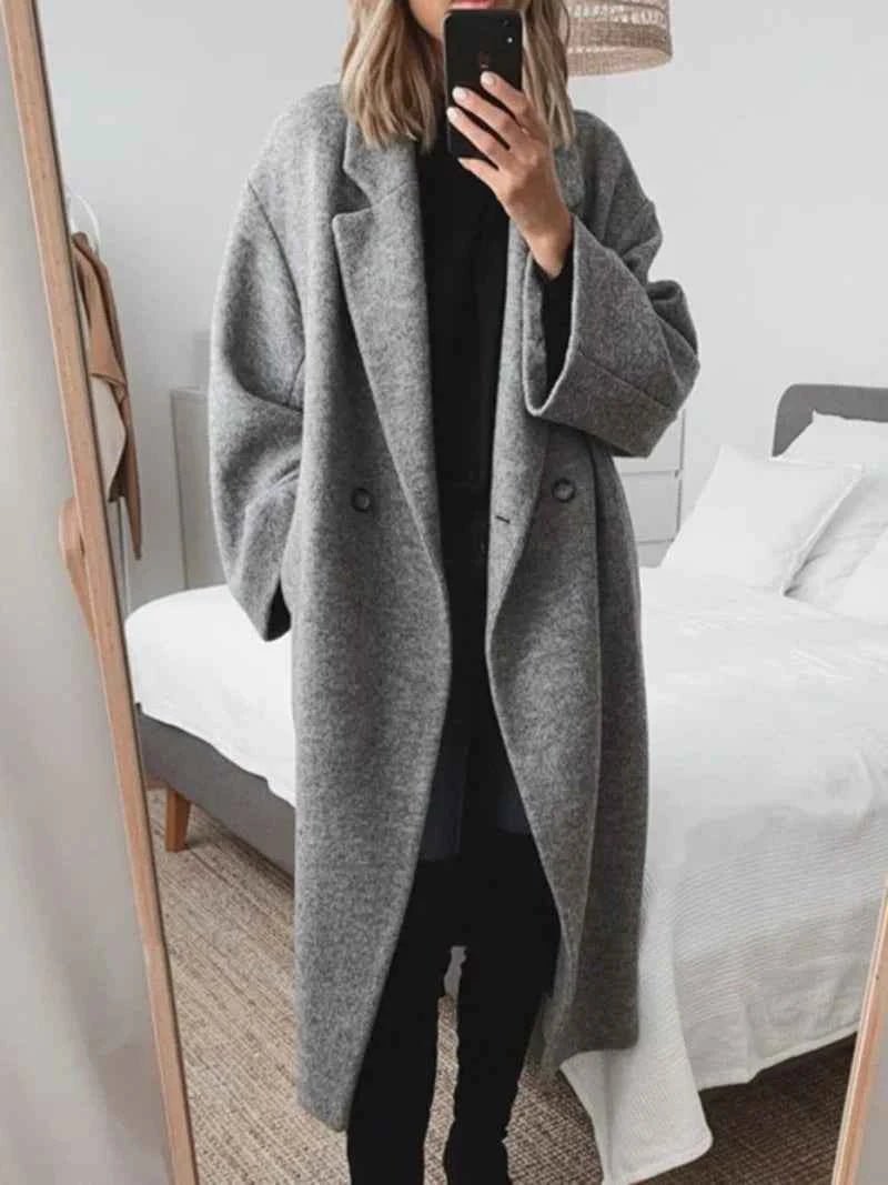Longline Coat Tailored Straight Fit – Juniper - Degree - Bellux