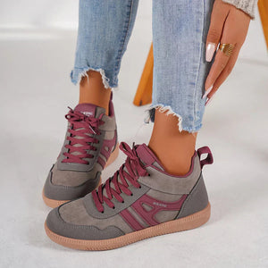 Low-Top Walking Trainers Cushioned Interior – Alder - Bellux