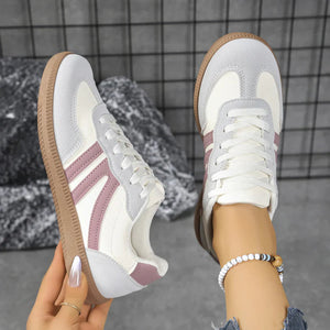 Low-Top Walking Trainers Cushioned Interior – Alder - Bellux