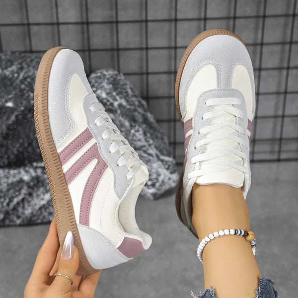 Low-Top Walking Trainers Cushioned Interior – Alder - Bellux