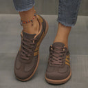 Low-Top Walking Trainers Cushioned Interior – Alder - Brown - Bellux