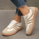 Low-Top Walking Trainers Cushioned Interior – Alder - Khaki - Bellux