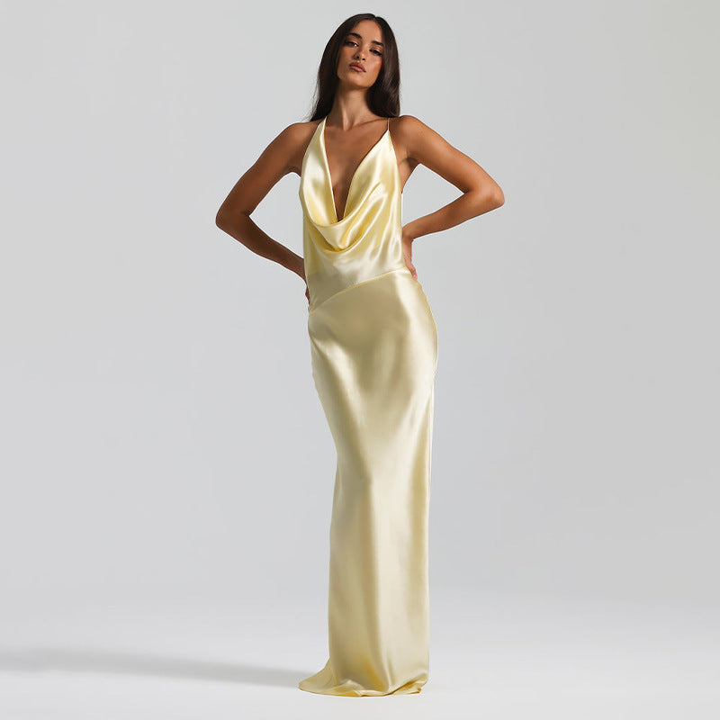 Maxi Dress – Allegra - Yellow - Bellux