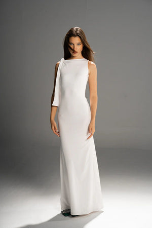 Maxi Dress – Charlotte - White - Bellux
