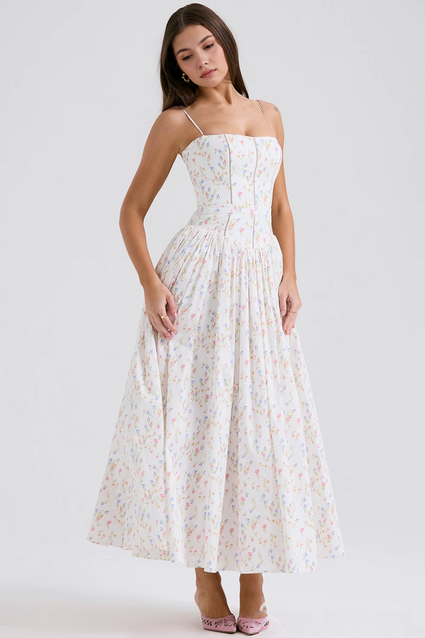 Imogen Floral Print Shaping Maxi Dress | Bellux Imogen Floral Print Shaping Maxi Dress | Bellux