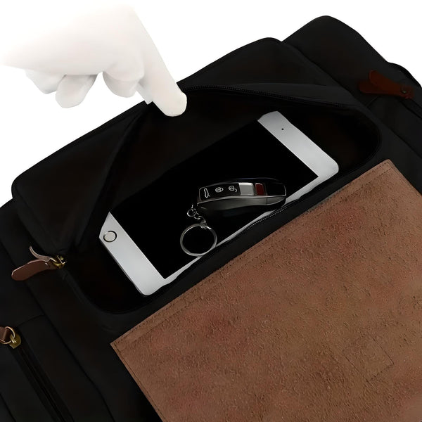 Multi-Compartment Carry-On Duffle – Water-Resistant Canvas - Bellux