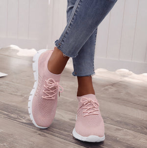 Orthopaedic Trainers Shock-Absorbing Non-Slip – Allegra - Pink - Bellux