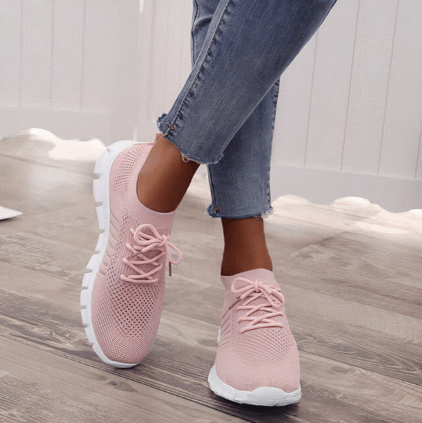 Orthopaedic Trainers Shock-Absorbing Non-Slip – Allegra - Pink - Bellux