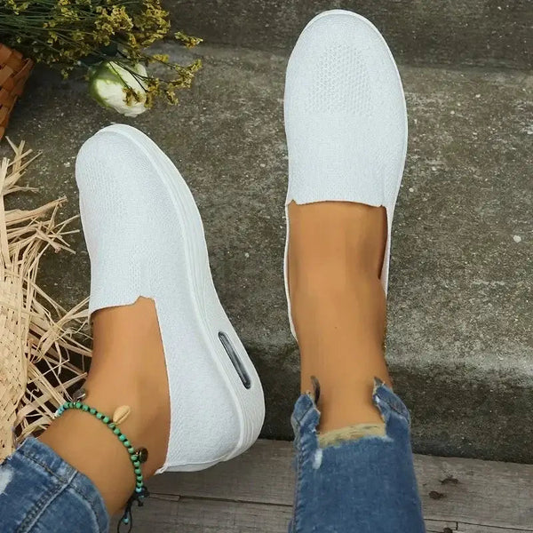Orthopaedic Walking Trainers – Arch Support EVA – Tamsin - White - Bellux