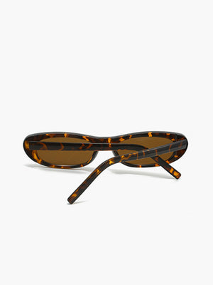 Oval Cat-Eye Sunglasses Tortoiseshell Frame UV400 – Greta - Bellux