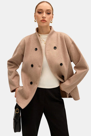 Oversized Button-Down Jacket – Relaxed Fit – Cleo - Bellux