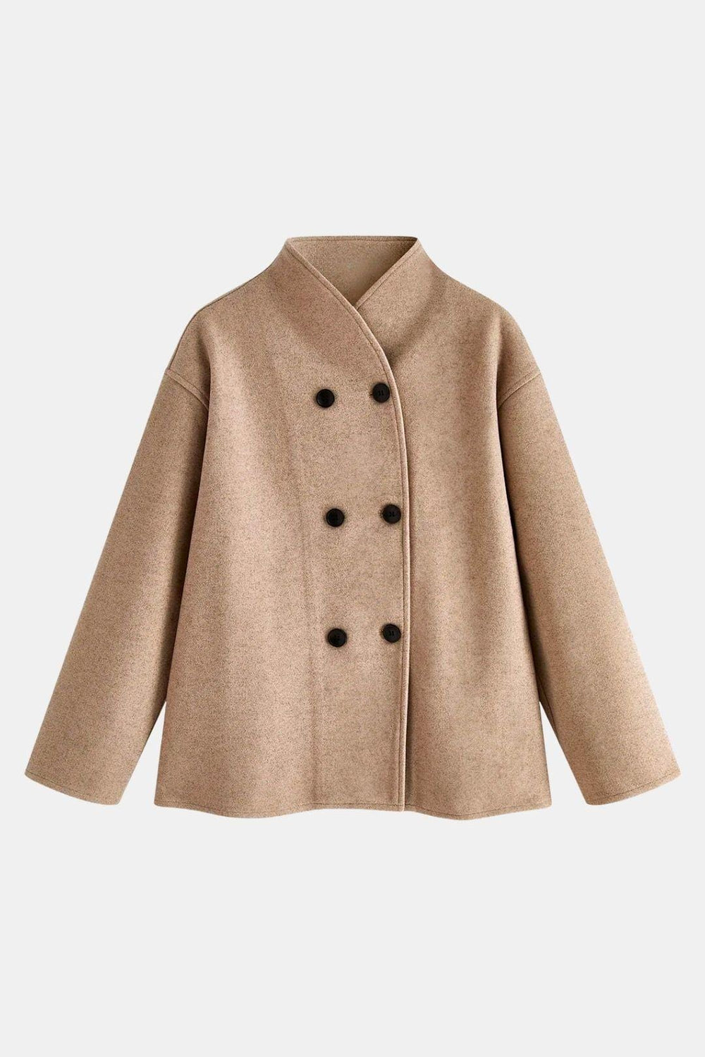 Oversized Button-Down Jacket – Relaxed Fit – Cleo - Bellux