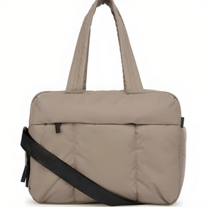 Puffer Carry-On Duffle Lightweight - Hawthorne - Brown - Bellux