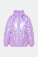 Puffer Coat Insulated High-Shine – Marnie - Purple - Bellux