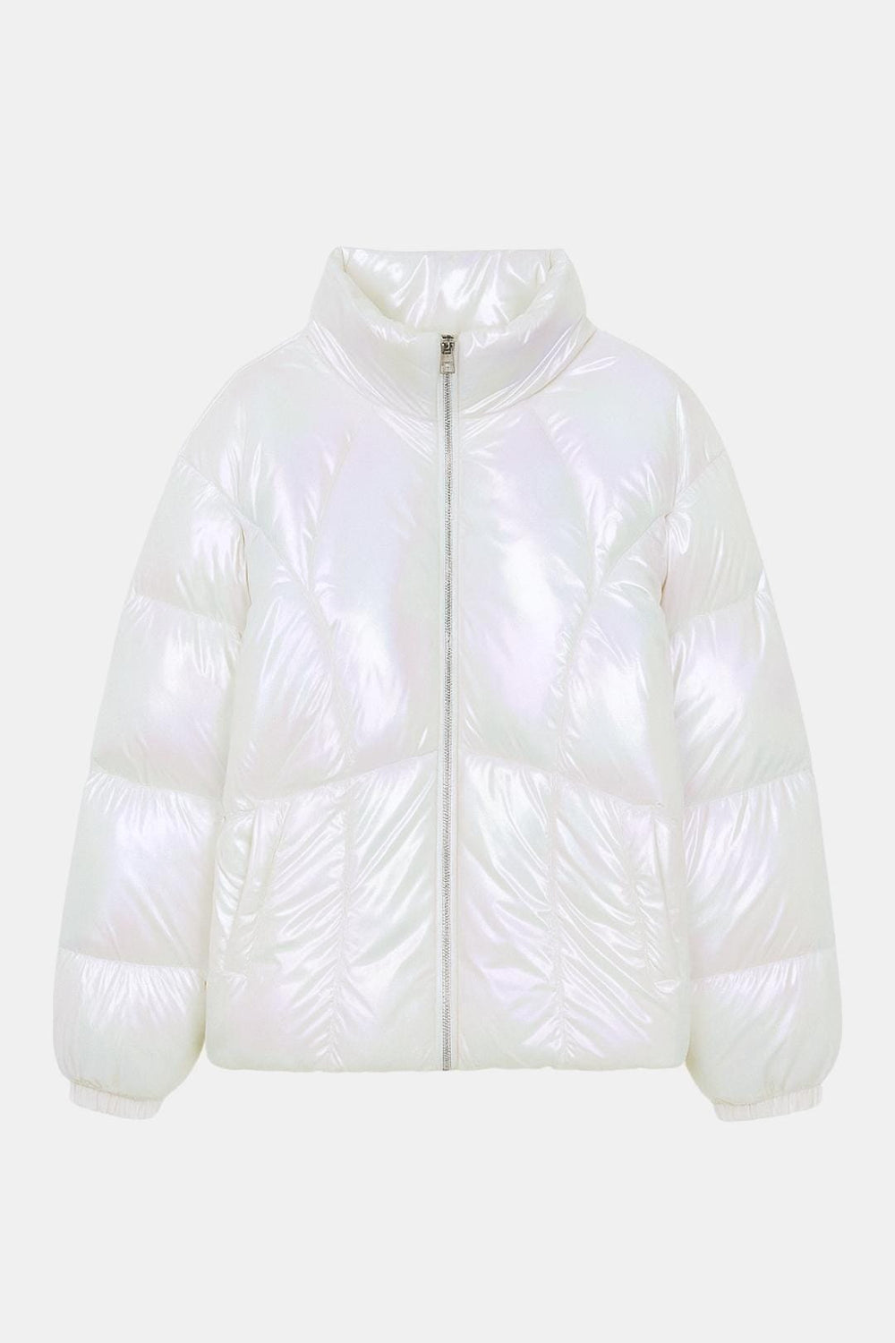 Puffer Coat Insulated High-Shine – Marnie - Bellux