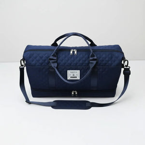 Quilted Weekender Holdall Spacious – Elysia - Bellux