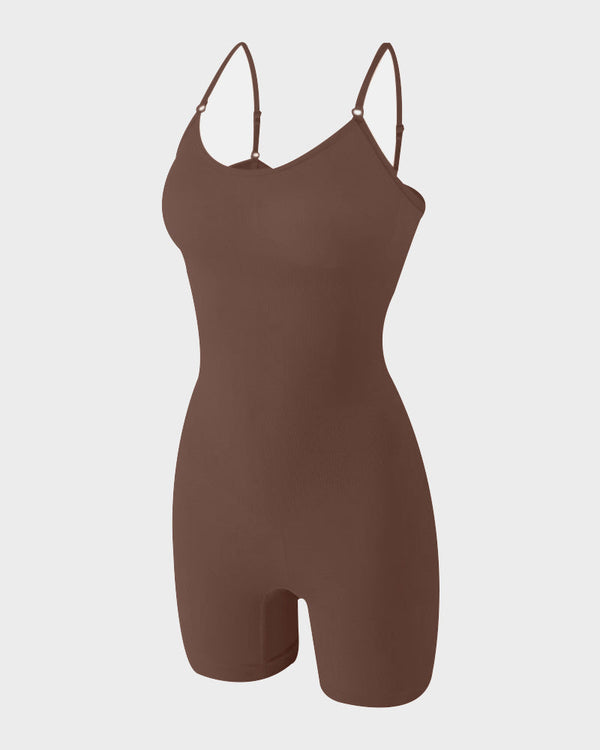 Seamless Sculpting Bodysuit – SculptPro - Brown - Bellux