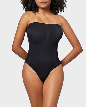 Seamless Strapless Shaping Bodysuit – SculptPro - Bellux