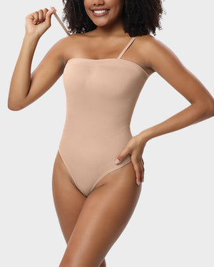 Seamless Strapless Shaping Bodysuit – SculptPro - Bellux