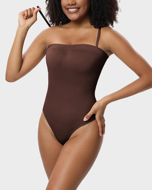 Seamless Strapless Shaping Bodysuit – SculptPro - Bellux