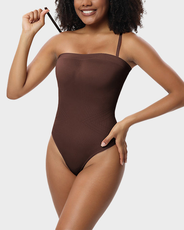 Seamless Strapless Shaping Bodysuit – SculptPro - Bellux