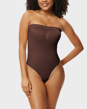 Seamless Strapless Shaping Bodysuit – SculptPro - Bellux