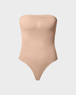 Seamless Strapless Shaping Bodysuit – SculptPro - Skin - Bellux