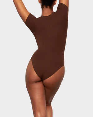 Seamless T-Shirt Bodysuit Sculpting Tummy Control - Bellux
