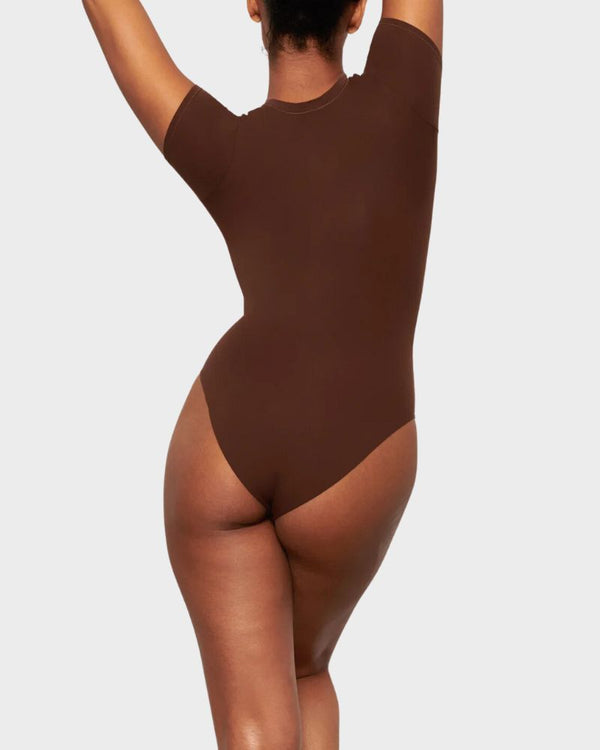 Seamless T-Shirt Bodysuit Sculpting Tummy Control - Bellux