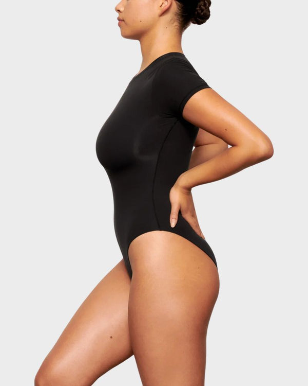 Seamless T-Shirt Bodysuit Sculpting Tummy Control - Bellux