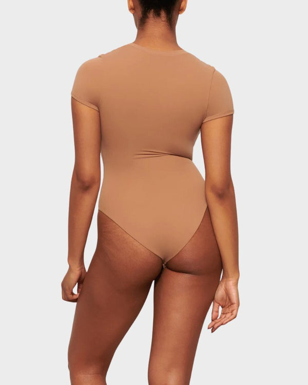 Seamless T-Shirt Bodysuit Sculpting Tummy Control - Bellux