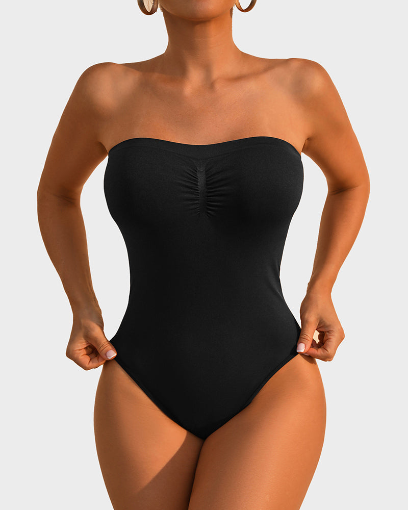 Seamless Tummy-Control Bodysuit – SculptPro - Bellux