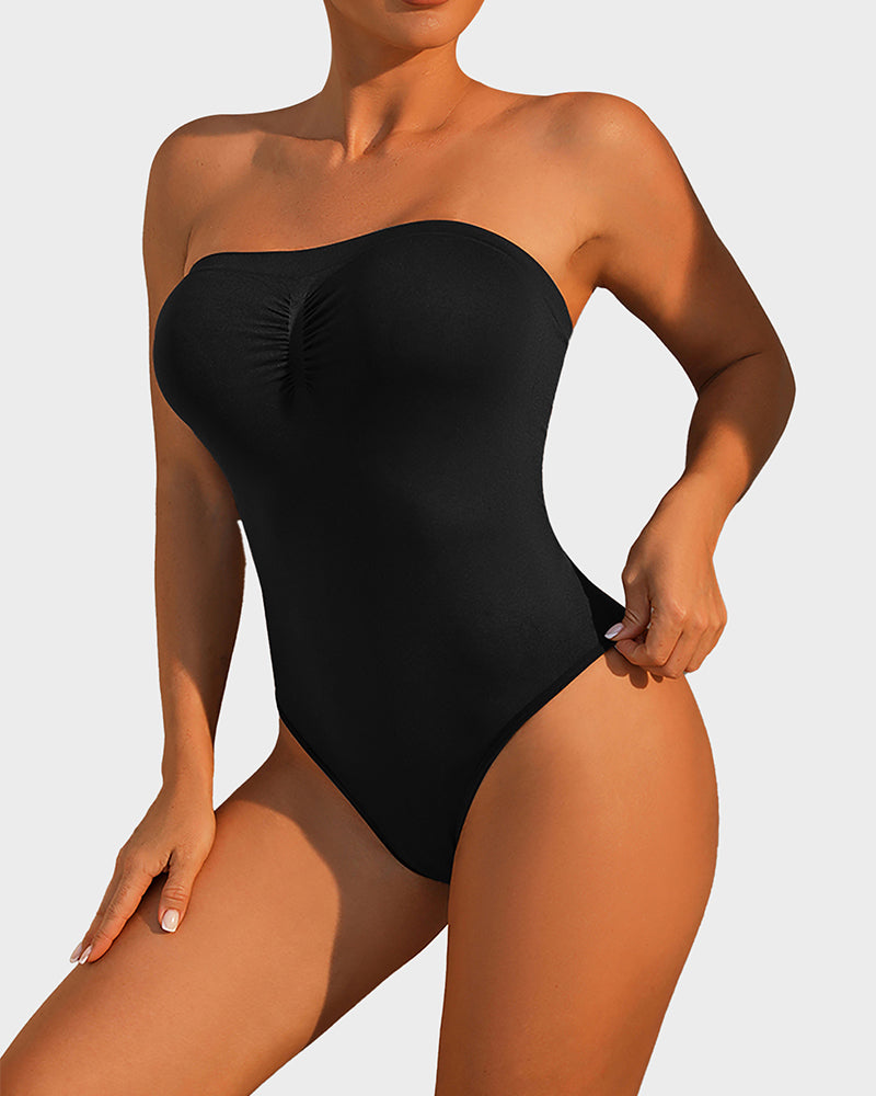 Seamless Tummy-Control Bodysuit – SculptPro - Bellux