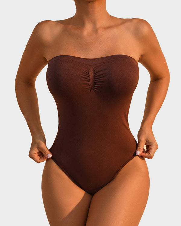 Seamless Tummy-Control Bodysuit – SculptPro - Bellux