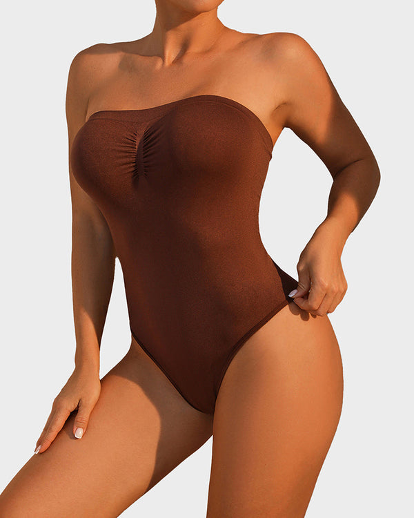 Seamless Tummy-Control Bodysuit – SculptPro - Bellux