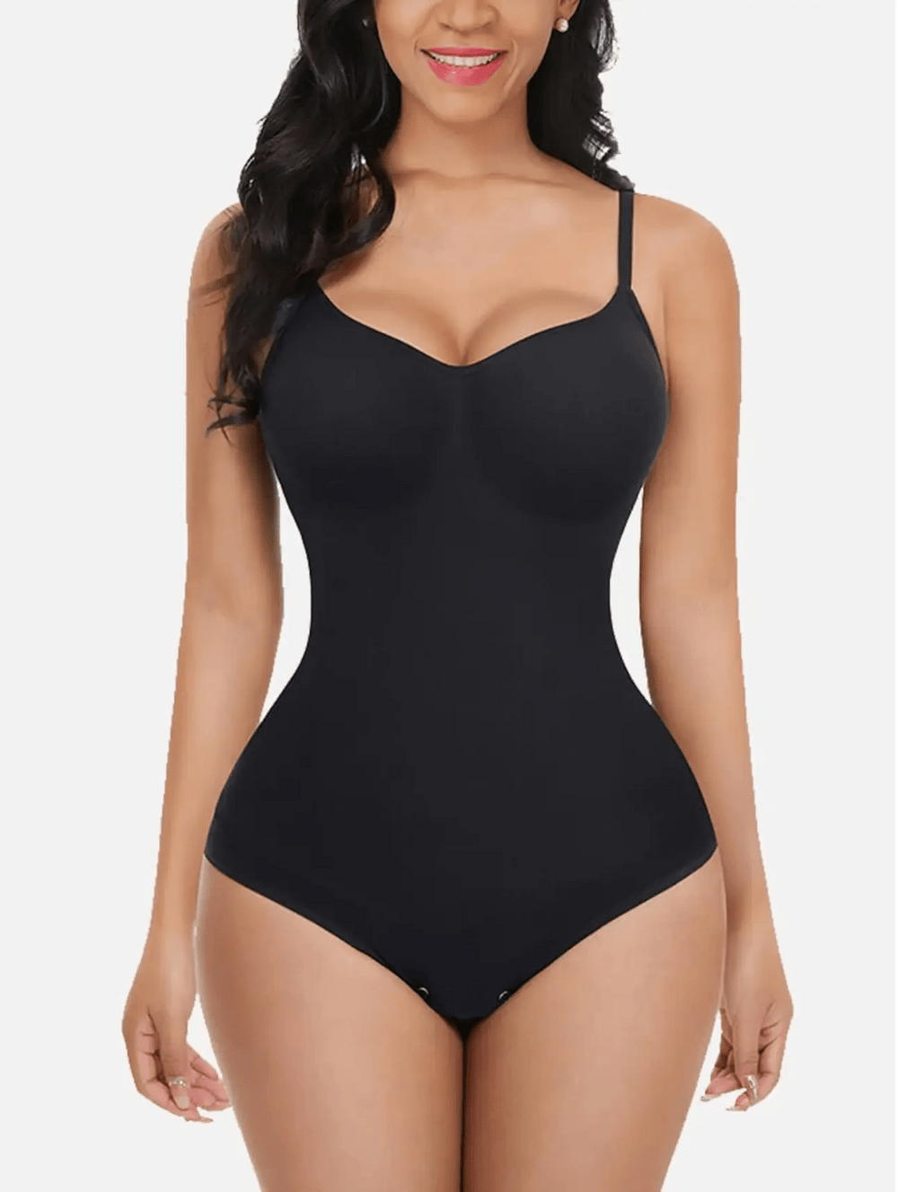 Seamless Tummy-Control Brief Bodysuit – ToneForm - Brown - Bellux