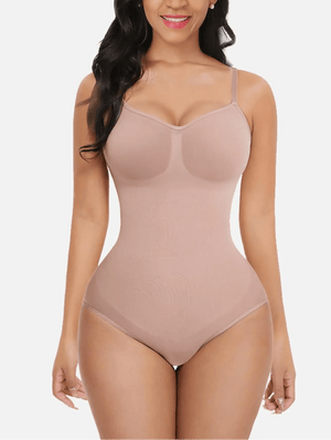 Seamless Tummy-Control Brief Bodysuit – ToneForm - Rose Pink - Bellux