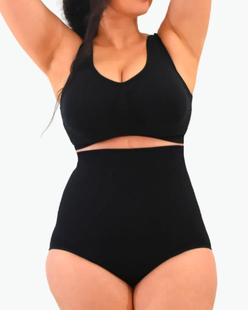 Shaping Thong Seamless Tummy Control – SculptPro - Black - Bellux