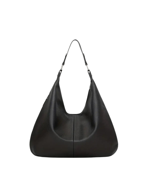 Shoulder Tote Bag Oversized Hobo – Beatrix - Black - Bellux