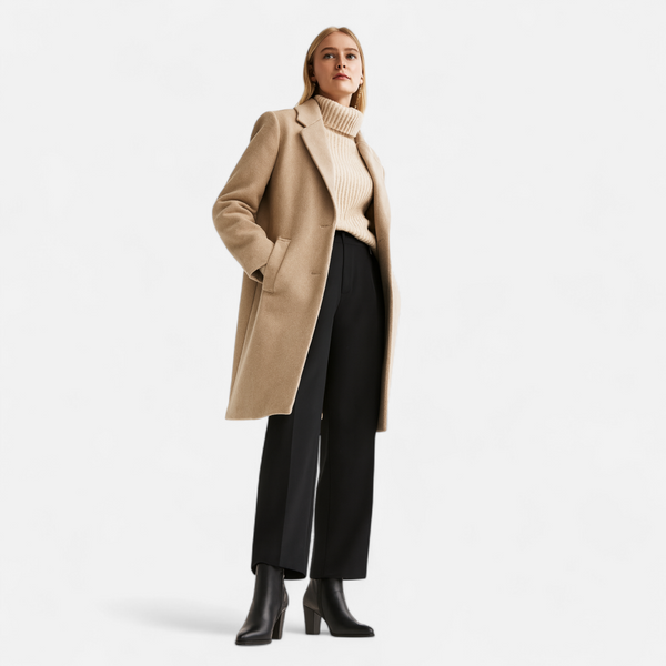 Side-Zip Ankle Boots Non-Slip Coarse Block Heel – Phoebe - Bellux