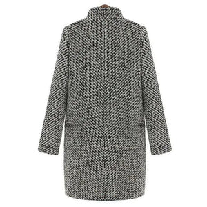 Single-Button Longline Coat Tailored Fit – Isla - Bellux