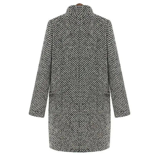 Single-Button Longline Coat Tailored Fit – Isla - Bellux