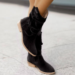 Slouchy Ankle Boots All-Day Comfort Premium Suede – Laurel - Bellux