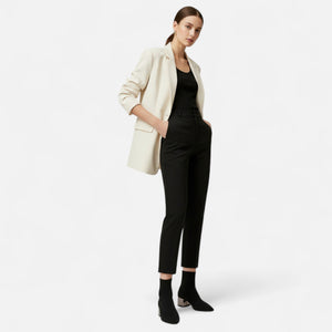 Sock Boots Sculpted Pointed Toe Stretch-Knit – Seraphina - Bellux