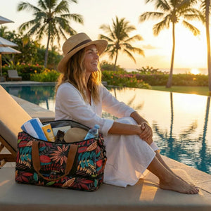 Spacious Travel Holdall Reinforced Oxford – Esme - Bellux