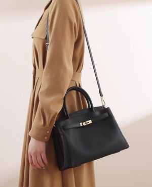 Structured Crossbody Bag Convertible Top-Handle – Brielle - Bellux