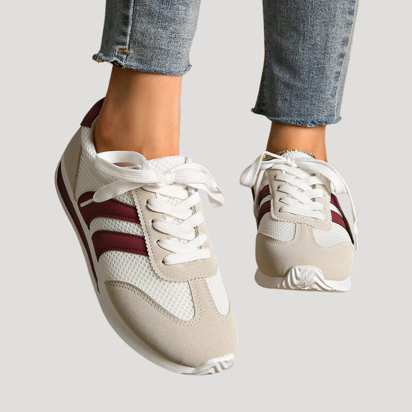 Trainers Cushioned Breathable Mesh – Tamsin - Bellux